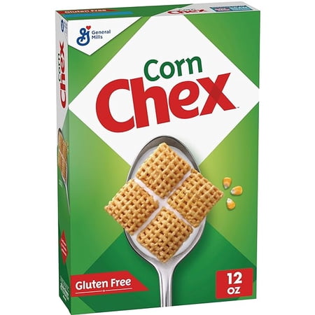 Corn Chex Gluten Free Breakfast Cereal, Homemade Chex Mix Ingredient, 12 oz