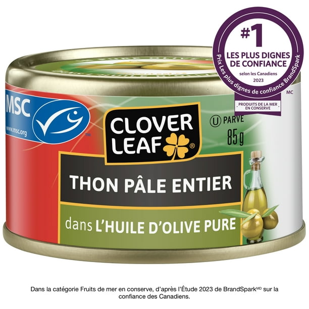 Clover Leaf Solid Light Tuna In Olive Oil, 85 g 