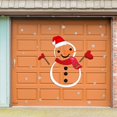 thumbnail image 3 of Tnobhg DIY Christmas Snowman Decoration Outdoor Garage Door Decorations For Home Christmas Holiday DIY Snowman Christmas Decor, 3 of 7