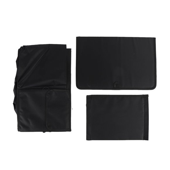 Organisateur de Coffre de Voiture Grande Capacité Multifonction en Tissu Oxford Pliable pour Articles Divers Outils