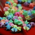 thumbnail image 5 of 30pcs Luminous Lucky Star Folding Origami Paper Lucky Star Origami Paper Ribbon, 5 of 16