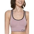 thumbnail image 2 of Calvin Klein Performance Womens Medium Impact Racerback Sports Bra Stardust XS, 2 of 3