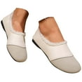 thumbnail image 3 of Xiaoxatg Women's Casual Shoes - Winter Retro Round Head Soft Soled On Warm Casual Shoes for Everyday Comfort 9.5 White, 3 of 9