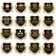 thumbnail image 2 of 2 Piezas Pegatinas De metal VIP Para Coche Decoración De Tridimensional Personalidad Creativa Escudo Creativo Logotipo Del, 2 of 4