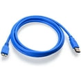thumbnail image 1 of OMNIHIL 5FT USB 3.0 A to A Cable / MICRO-B Cable Compatible with Toshiba HDTB410XK3AA Canvio Basics, 1 of 3