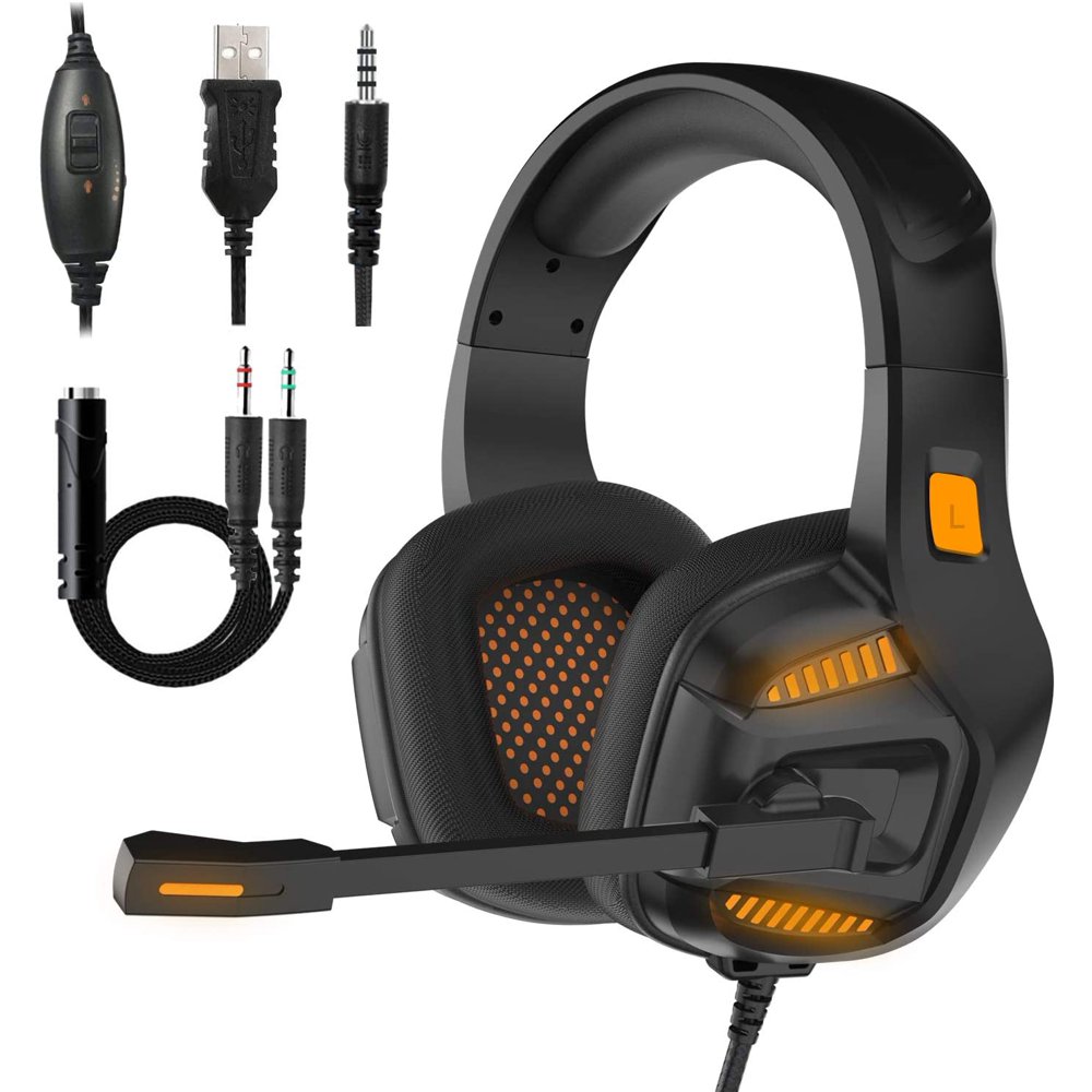 PS4 Gaming Headset,Xbox One Headset with 7.1 Surround Sound Stereo
