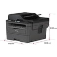 thumbnail image 2 of Impresora láser multifunción monocromática compacta Brother serie L-2710DW I Impresión, copia, escaneo y fax I Inalámbrico I Impresión móvil I Impresión automática a doble cara I ADF I 32 ppm I ADF +, 2 of 5