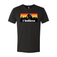 thumbnail image 2 of Wild Bobby I Believe Funny Retro Bigfoot Sasquatch Conspiracy Outdoor Hiking - Pop Culture Men Premium Tri Blend Tee, 2 of 6