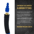 thumbnail image 4 of Masterpro, Aluminum Blue Industrial I/M Type Plug Air Tool Fittings 1/4" NPT 12 Pieces, 4 of 5