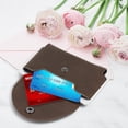 thumbnail image 3 of Eatbuy Credit Card Holder-Retro Men Leather RFID ID Credit Card Holder Protector Money Wallet Clip Card Case(Coffee), 3 of 7