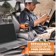 thumbnail image 3 of Inversor de corriente RIDGID R86097 18 V 175 W inalámbrico con luz LED, 3 of 8