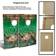 thumbnail image 2 of Skip's Garage Florida Flag Cornhole Boards - Includes Wraps or Boards plus More Include Lights & Case Board Wraps Only, 2 of 6