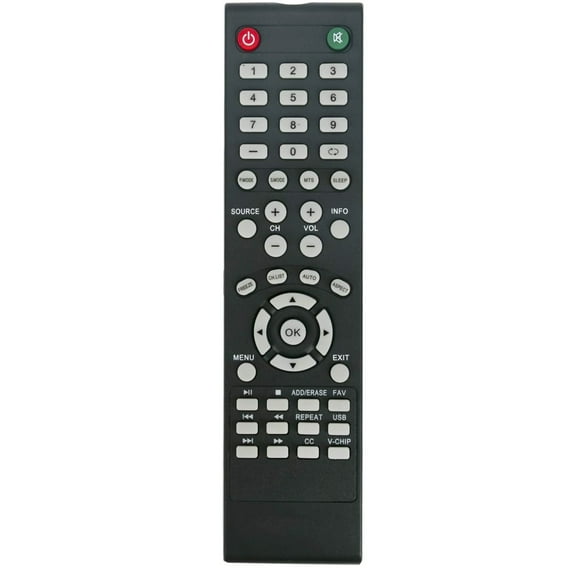 Replacement Remote Control, Fit for Element TV ELEFW195 ELEFW401A ELEFS321 ELEFT195 ELCFW328 ELCFW329 ELEFS191 ELEFS241 ELEFT281 ELEFT326 ELEFW5016