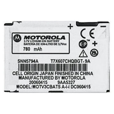 Motorola SNN5794A 780mAh 3.7V Rechargeable Battery for RAZR V3,V3a, V3C, V3M