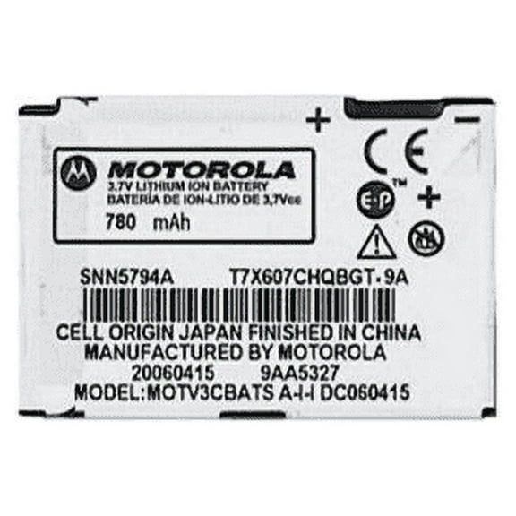 Motorola SNN5794A 780mAh 3.7V Rechargeable Battery for RAZR V3,V3a, V3C, V3M