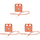 thumbnail image 3 of Funda de silicona antipérdida con cordón para Yoto Mini Player naranja, 3 of 4