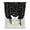 Black, variant on Sparrow Tie Up Curtains for Window, Thermal Insulated Balloon Shade Adjustable Rod Pocket Curtains Valance Panels for Kitchen Bathroom Cafe 34 x 45 Spring Birds on The Branches Vintage Country Black