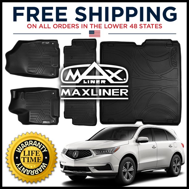 MaxLiner Custom 1st 2nd/Cargo Behind 2nd Floor Mat Black for 20142020