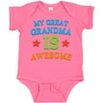 thumbnail image 3 of Inktastic My Great Grandma is Awesome Boys or Girls Baby Bodysuit, 3 of 5