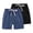 Black, variant on YunPes 2 Pack Boys Girls Cotton Linen Shorts Comfy Lightweight Casual Sport Shorts Kids Soccer Running Athletic Elastic Waist Pants