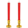 thumbnail image 1 of 2 Pcs Bougies Électriques Bougies à Piles Bougies Vacillantes Sans Flamme, 1 of 8