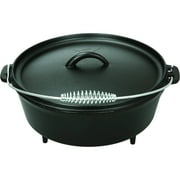 Ozark Trail 5-Quart Pre-Seasoned Nonstick Cast Iron Dutch Oven with Spiral Bail Handle