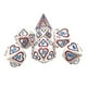 thumbnail image 5 of de dados poliédricos de metal en apariencia de de 7 / set para juguetes de accesorios de s de de casino Estilo 9, 5 of 8