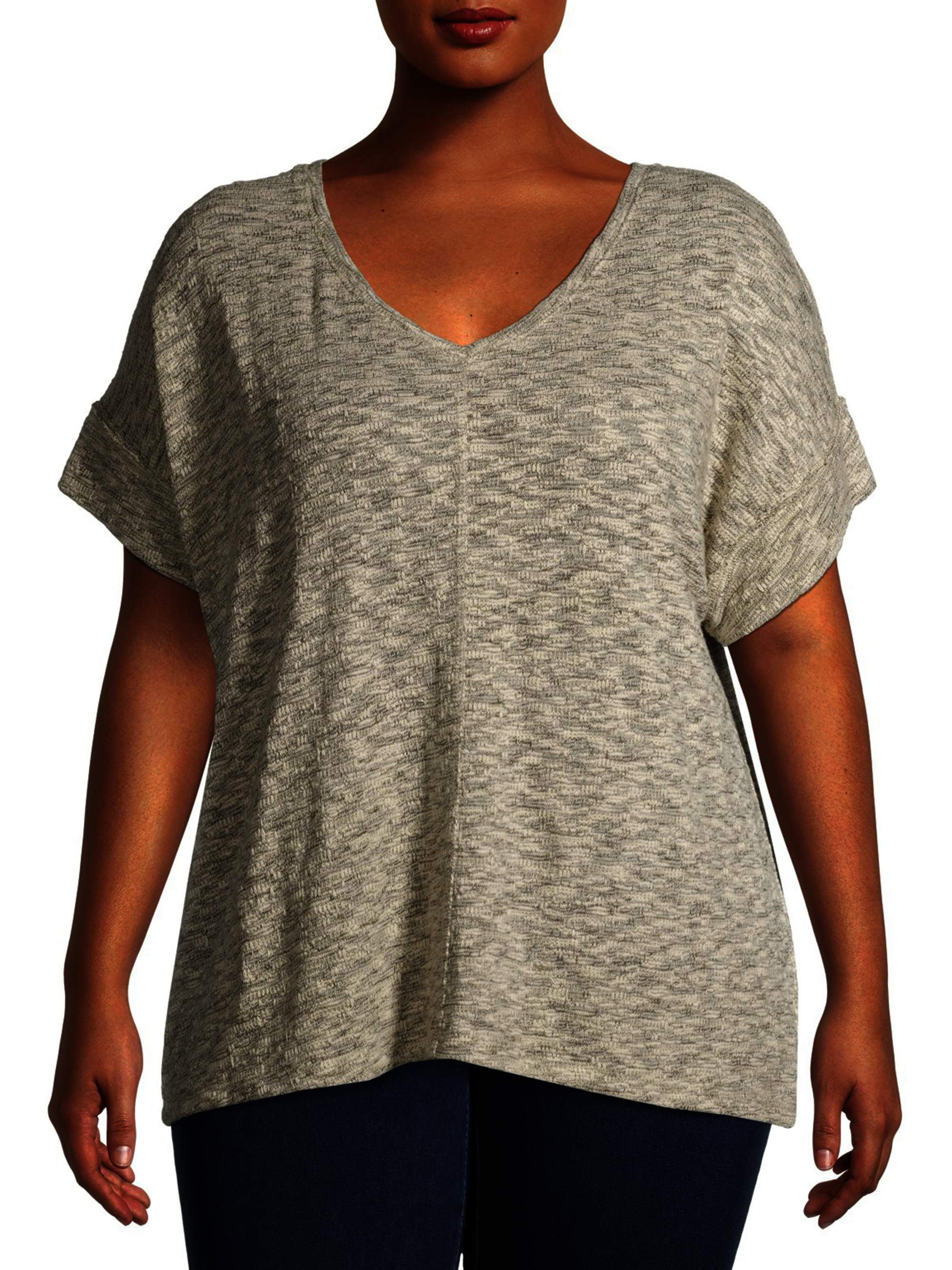 terra & sky v neck t shirt
