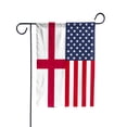 thumbnail image 3 of American England Flag English Friendship U.S.A Memorial Day Patriotic For Garden Flag, Double-Sided Decorative Outdoor Flag, Patriotic Polyester Yard Flag 12 x 18 in, 3 of 5