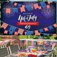 thumbnail image 6 of Independence Day Decorations, Independence Day Banners Decorative Photo Backdrops 4th Of July Decorating Supplies Events Outdoor Party Supplies, 6 of 6