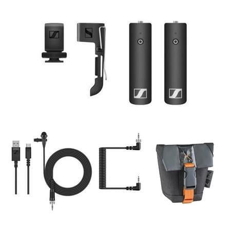 UPC: 0192223132191 | XSW-D Wireless Digital Portable Lavalier Set  Includes 3.5mm Bodypack Transmitter  3.5mm Camera-Mount Receiver and ME2-II Clip-On Lavalier Mic + 24/7 Traffic Collection Camera Pouch Bag