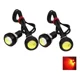 thumbnail image 1 of 4 Piezas Led Ojo De Aguila Estrobo Y Fijo Auto Moto 23mm, 1 of 8