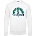 thumbnail image 2 of Men's Levelwear  White Seattle Mariners Zane Banner Arch Sweatshirt, 2 of 3