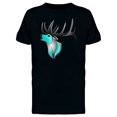 thumbnail image 1 of Deer Bicolor Logo T-Shirt Men -Image by Shutterstock, Male 4X-Large, 1 of 2