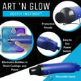 thumbnail image 2 of Heat Gun - Handheld Electric Heatgun for Epoxy Resin & DIY Craft, Multifunctional Hot Air Gun for Resin Art Projects (Blue), 2 of 7