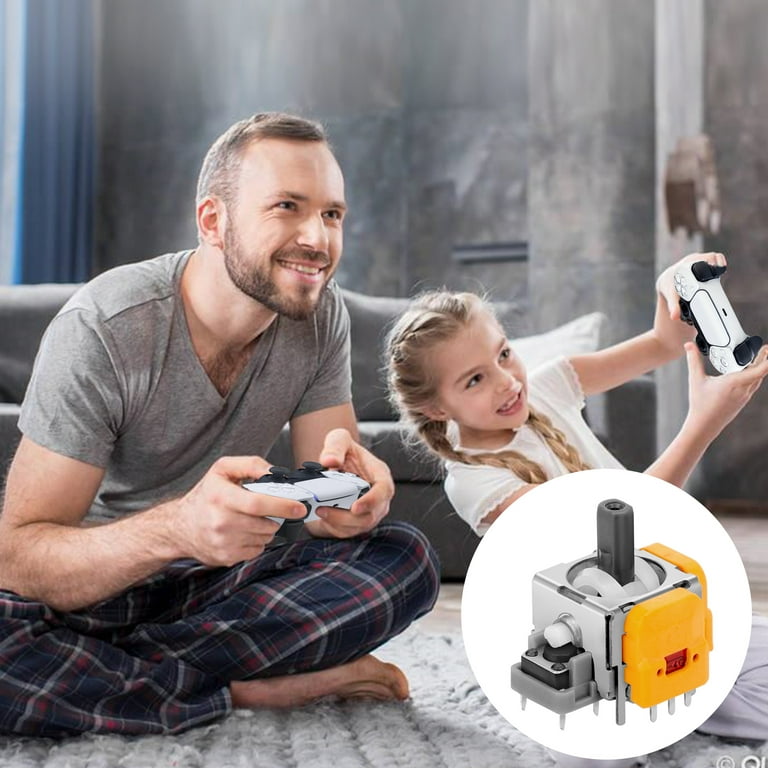 TSV 6pcs Hall Effect Joystick Fit for PS5 Controller, 3D Analog