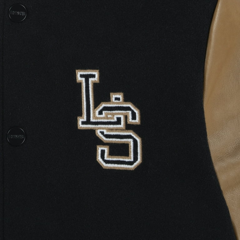Levi Red Tab Boys Chenille Patch Varsity Jacket, Sizes 8-20