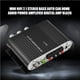 thumbnail image 5 of Injueey Mini HiFi 2.1 Stereo Bass Auto Car Home Audio Amplificador de potencia Amplificador digital Negro Cables de audio/vídeo, 5 of 6