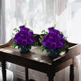 thumbnail image 2 of RKSTN Artificial Flowers Valentine's Day Simulation Silk Cloth Plastic Flower Scene Decoration, 2 of 5