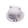 thumbnail image 2 of Taluosi Unisex Infant Toddler Baby Cute Cat Paw Embroidery Pompom Ball Sun Shade Hat Cap, 2 of 8