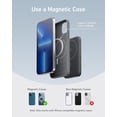 thumbnail image 7 of Anker 621 Magnetic Portable Charger (MagGo), 5,000mAh Wireless Power Bank with USB-C Cable, Magsafe-Compatible Battery Pack for iPhone 16/15/14/13/12 Series, 7 of 7