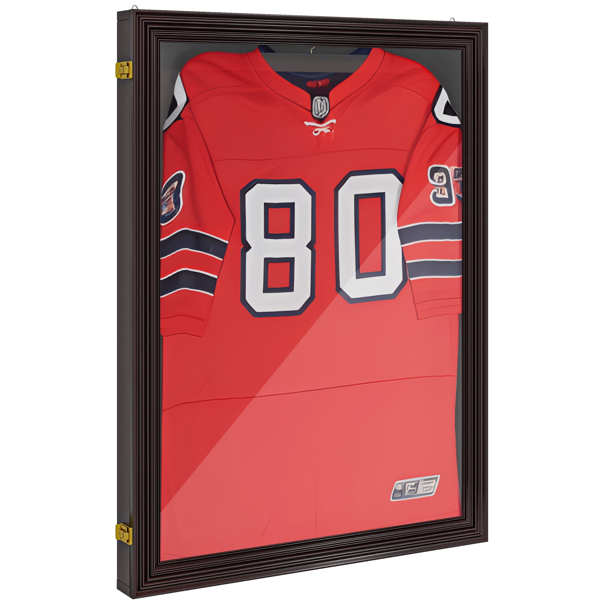 HOMCOM Jersey Display Frame Case Acrylic Sports Shirt Shadow Box for Basketball Football Baseball 26 x 35