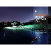 Fenix Lighting E18R V2.0 Lithium Ion 1200 Lumens Luminus SST40 LED Flashlight, Black