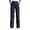 01_Blue, variant on GPOECD Women's Pants High Waist Straight Leg Casual Trousers Floor Length with Elegant Drape Dress Pants 02_Beige,L