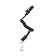 thumbnail image 2 of Soidarity Accesorio de fijación de cuerda de remo de canoa, palas simples antipérdida, cuerdas de resorte, accesorios de fijación flexibles, herramienta Deportes acuáticos Negro Soidarity OD019461-04, 2 of 6