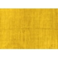 thumbnail image 1 of Ahgly Company Indoor Rectangle Abstract Yellow Modern Area Rugs, 7' x 9', 1 of 4