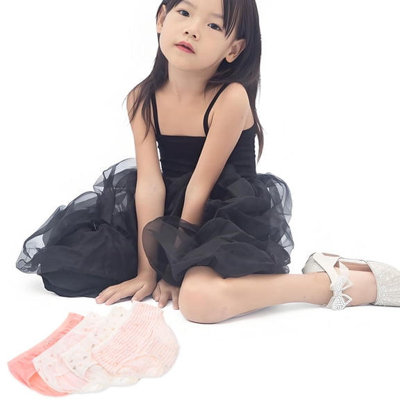 UPOUART 4Pcs Baby Girls Underpants Cotton Knickers For Little Girls Everyday Wear Multi Color