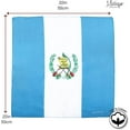 thumbnail image 6 of Motique Accessories Large Cotton Bandanas - Guatemala Flag Guatemalan Bandanna, 6 of 6
