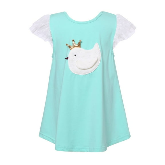 Richie House Girls' Sweet T-shirt with Little Duck RH2278