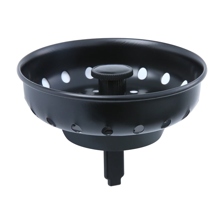 Mainstays Matte Black 3-Piece Sink Strainer Set photo 8